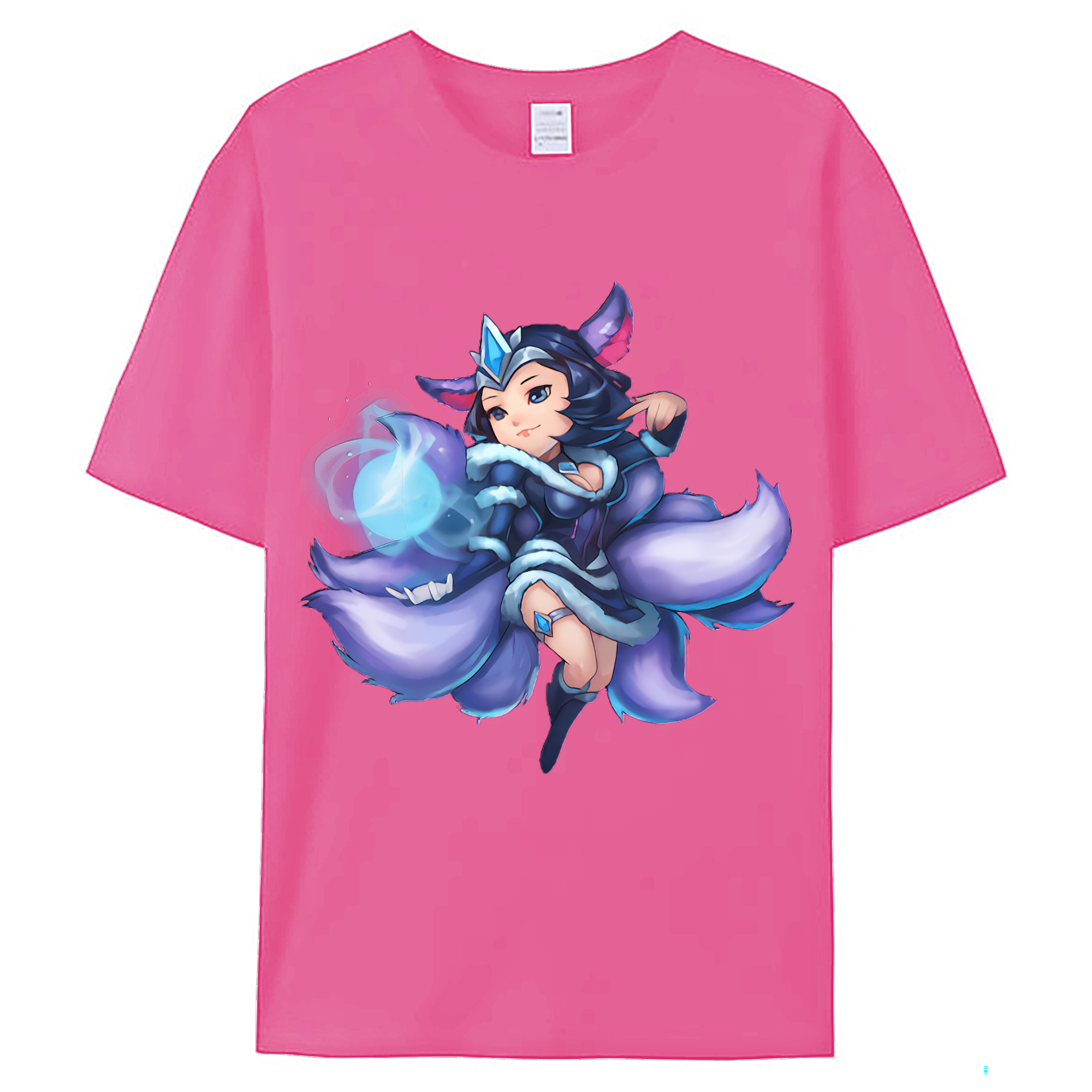 （画像用） リーグ・オブ・レジェンド League of Legends LOL レディースカジュアルプリントTシャツ（綿100％）